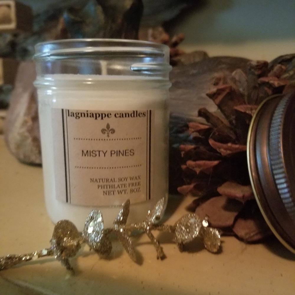 ♦️SOLD♦️Lagniappe Candles - Misty Pine Scent - New without tag